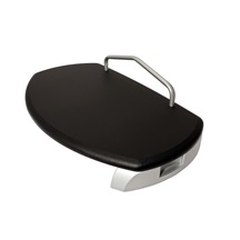 ROLINE Stojan pod monitor, 580x335mm, max. 40kg, prostor pro klávesnici, černý