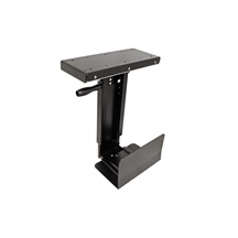 ROLINE Držák PC pod desku stolu, možnost otočení, černý, 30kg