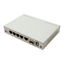 ROLINE Ethernet přepínač 1Gb, 6 portů (5x RJ45 + 1x SFP), WebSmart