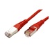 ROLINE S/FTP patchkabel kat. 5e, 1m, červený