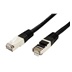 ROLINE S/FTP patchkabel kat. 5e, 1m, černý