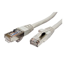 ROLINE S/FTP patchkabel kat. 7, s konektory RJ45, LSOH, 1m