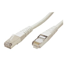 ROLINE S/FTP patchkabel kat. 6, 0,3m, šedý
