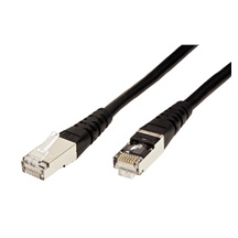 ROLINE S/FTP patchkabel kat. 6, 7m, černý