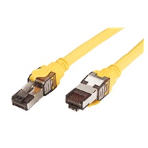 ROLINE S/FTP patchkabel kat. 8.1, LSOH, 2m, žlutý