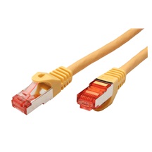 ROLINE S/FTP patchkabel kat. 6, Component Level, LSOH, 1,5m, žlutý