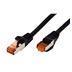 ROLINE S/FTP patchkabel kat. 6, Component Level, LSOH, 2m, černý