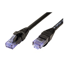 ROLINE UTP patchkabel kat. 6a, Component Level, 10m, LSOH, černý
