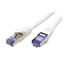 ROLINE S/FTP patchkabel kat. 6a, Component Level, 5m, LSOH, bílý