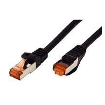 ROLINE S/FTP patchkabel kat. 6, Component Level, 0,3m, LSOH, černý
