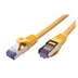 ROLINE S/FTP patchkabel kat. 6a, Component Level, 0,3m, LSOH, žlutý