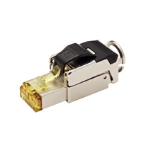 ROLINE Konektor RJ45 kat. 6a stíněný, na lanko / drát, montáž bez nástrojů