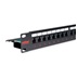 ROLINE Patchpanel 19" kat. 6 UTP, 24 portů, černý