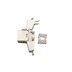ROLINE Keystone konektor RJ45 kat. 6a, stíněný,180°, montáž bez nástrojů