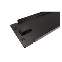 ROLINE 19" zaslepovací panel, 2U, západky, černý
