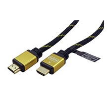 ROLINE GOLD High Speed HDMI kabel s Ethernetem, 4K, HDMI M - HDMI M, zlacené konektory, 5m