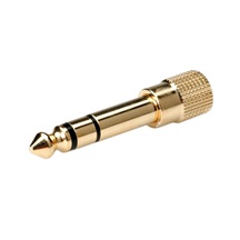 ROLINE GOLD Redukce jack 6,35 M - jack 3,5 F