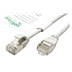 ROLINE GREEN U/FTP patchkabel kat. 6a, tenký, LSOH, 5m, šedý