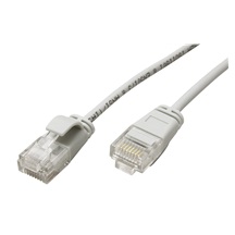 ROLINE GREEN UTP patchkabel kat. 6a, tenký, LSOH, 2m, šedý
