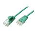 ROLINE GREEN UTP patchkabel kat. 6a, tenký, LSOH, 2m, zelený
