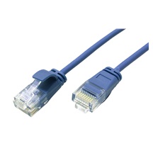 ROLINE GREEN UTP patchkabel kat. 6a, tenký, LSOH, 3m, modrý