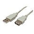 STANDARD USB 2.0 kabel prodlužovací  A-A, M-F, 1,8m