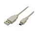 STANDARD USB 2.0 kabel USB A(M) - miniUSB 5pin B(M), 0,8m