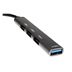 STANDARD USB 2.0 hub + 5Gbps port, USB C(M) - 3x USB A(F) + 1x USB3.0 A(F)
