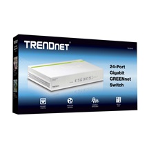 TRENDnet Ethernet přepínač 1Gb, 24 portů, bílý, GREENnet (TEG-S24D)