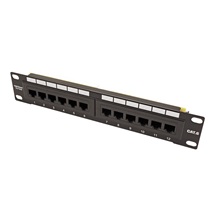 TRENDnet Patchpanel 10" kat. 6 UTP, 12 portů  (TC-P12C6)