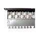 TRENDnet Patchpanel 19" kat. 6a UTP, 24 portů, černý, 0,5U  (TC-P24C6HS)