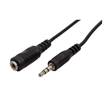 Value Kabel prodlužovací jack 3,5M - jack 3,5F, 2m