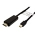 Value DisplayPort - HDMI kabel, miniDP(M) -> HDMI M, 4K@30Hz, 2m