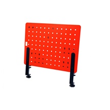 Value Děrovaná deska (pegboard) pro kancelář / hráče, červená