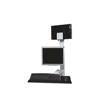 Value Držák PC, monitoru a klávesnice, pneumatický, na stěnu