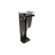 Value Držák PC pod desku stolu/na zeď, černý, do 10kg
