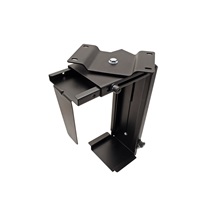 Value Držák PC pod desku stolu/na zeď, černý, do 10kg