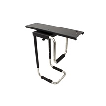Value Držák PC pod desku stolu, otočný, černý, do 30kg