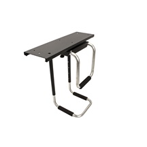 Value Držák PC pod desku stolu, otočný, černý, do 30kg