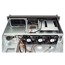 Value Kryt na server pro 19'' rozvaděč, hluboký, 2U, bez zdroje, černý