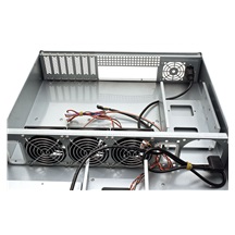 Value Kryt na server pro 19'' rozvaděč, hluboký, 2U, bez zdroje, černý