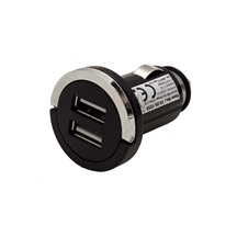 Value Napájecí adaptér do auta (12V/24V) - 2x USB 5V/2,1A, mini