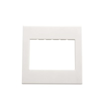 Value Čelo zásuvky 86x86mm pro 3 moduly 22x44