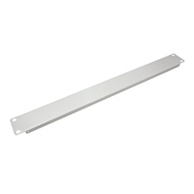 Value 19" zaslepovací panel 1U, kovový, šedý