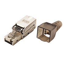Value Konektor RJ45 kat. 6, stíněný, montáž bez nástrojů