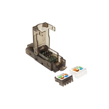 Value Konektor RJ45 kat. 6a nestíněný, montáž bez nástrojů