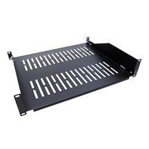 Value 19'' police 2U, 400mm, max. 25kg, černá