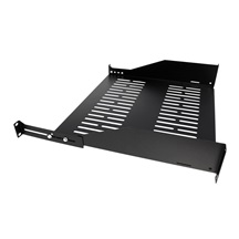 Value 19'' police 2U, 400mm, max. 25kg, černá
