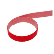 VELCRO Stahovací páska 20mm, suchý zip, 5m, červená
