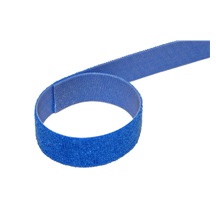 VELCRO Stahovací páska 20mm, suchý zip, 25m, modrá